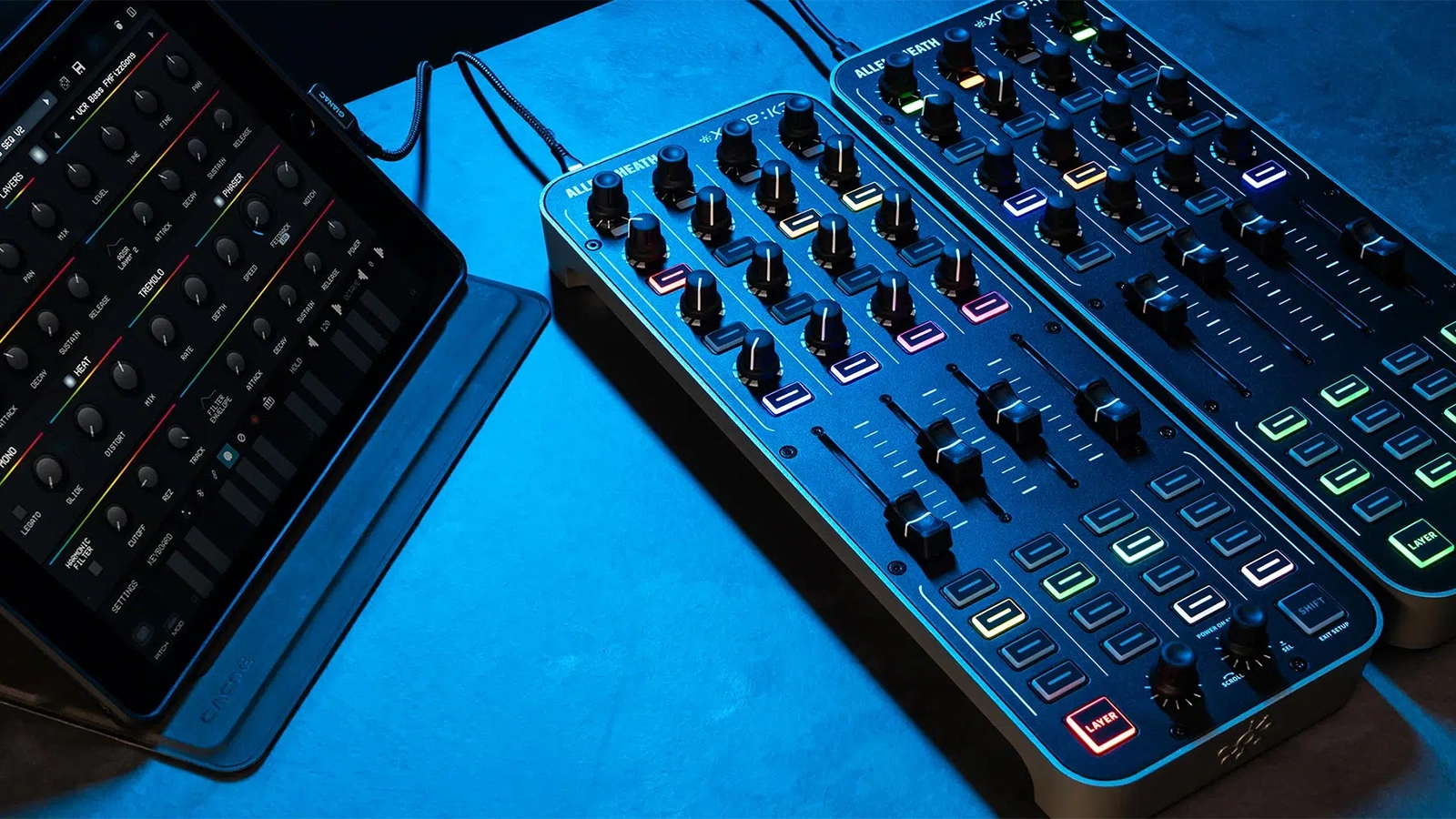 Allen & Heath Xone K3 Release – studio controllers with 52 controls ...
