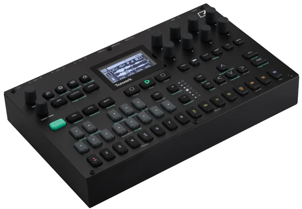 Elektron Tonverk stereosampler, groovebox