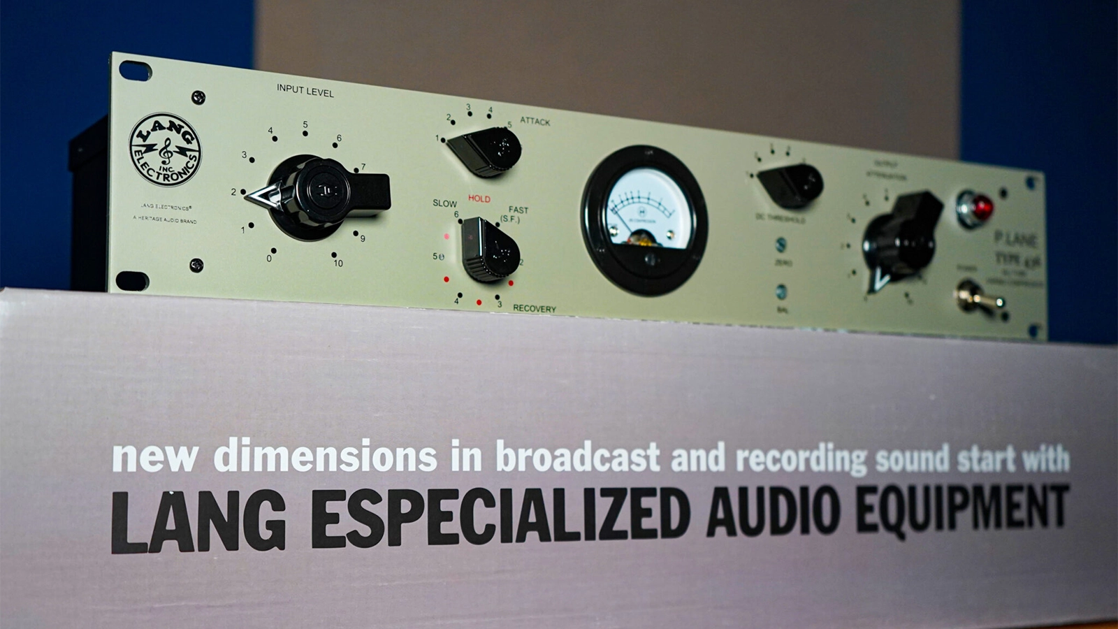 Heritage Audio LANG P.LANE 436 Release - Tube Compressor