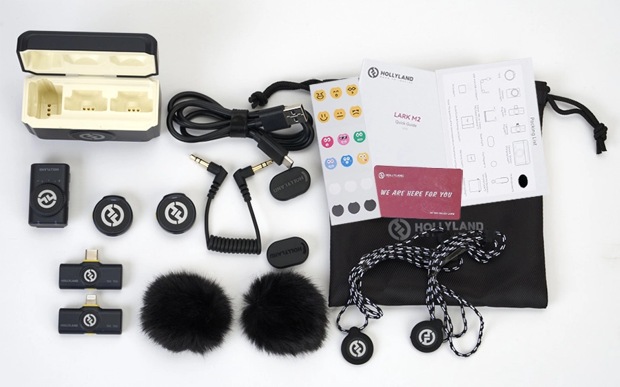 Hollyland LARK M2 Combo full package