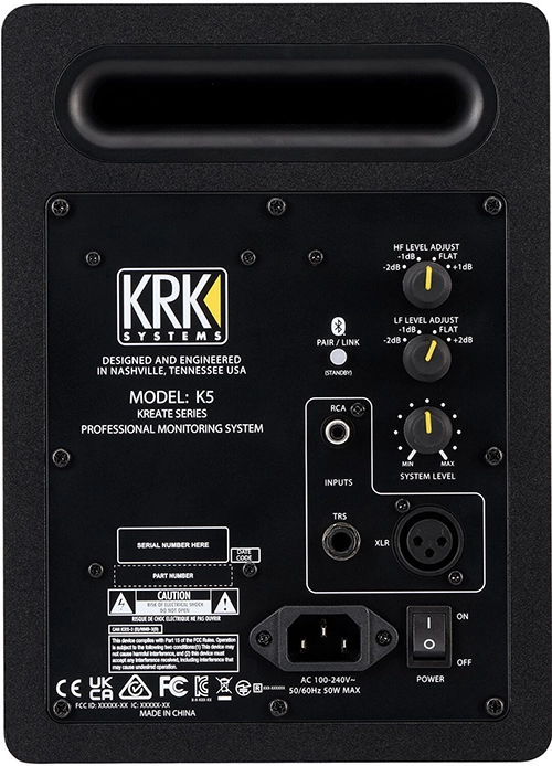 Kreate 5 back panel