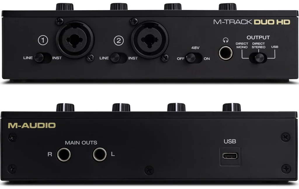 M Audio M Track Duo HD Release USB Audio Interface