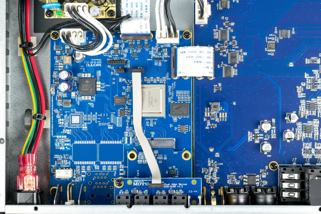 MOTU 828 audio interface ARM Cortex-A15 processor TI Sitara