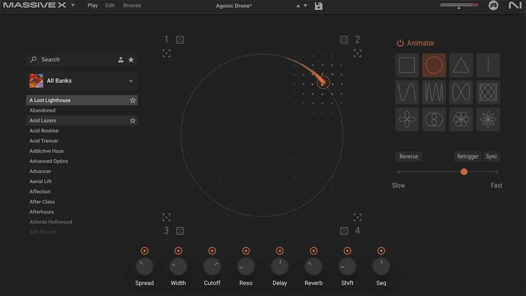 NI Massive X Player synth