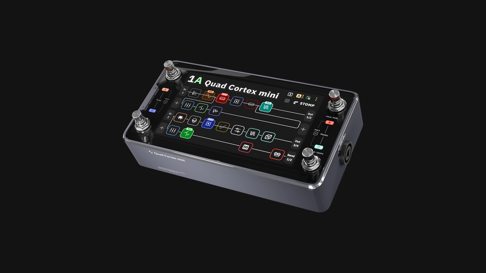 Neural DSP Quad Cortex mini Release – universal guitar processor