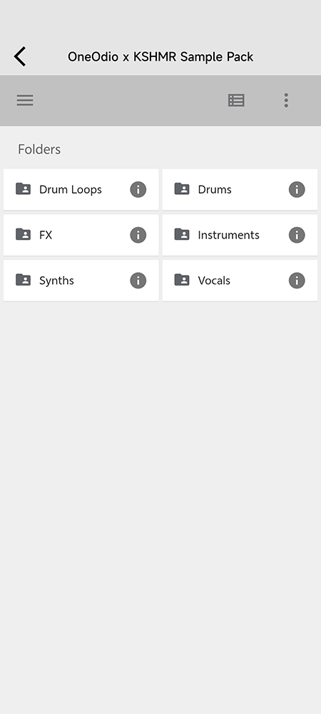 OneOdio app pic 3