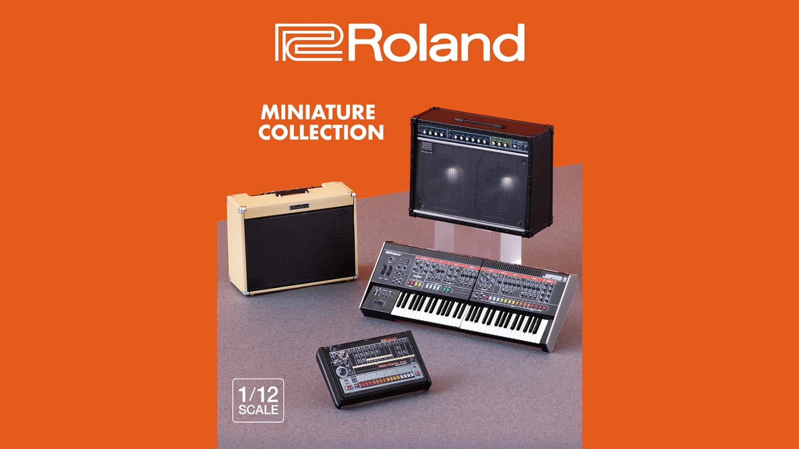 Roland has released a Miniature Collection of instruments — the TR-808 ...